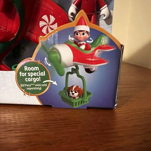 Elf On The Shelf Action Figure Play Pack Flight Edition Airplane Elf Pets New - Picture 5 of 7
